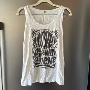 Organic Cotton Yoga 70s Tank Top sz 10